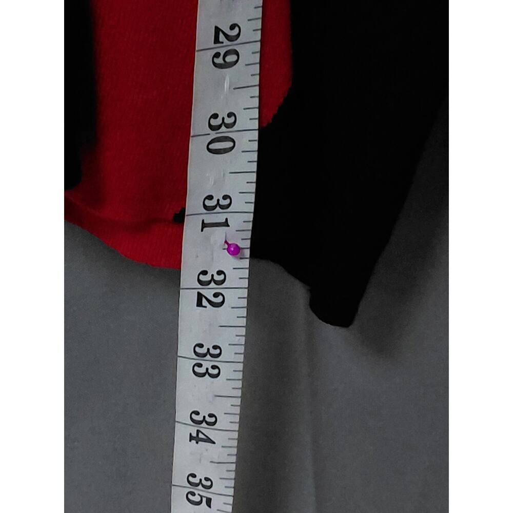 Chico's Black Asymmetrical Hem Knit Stretch Sweater Women Size XXL - Picture 9 of 13